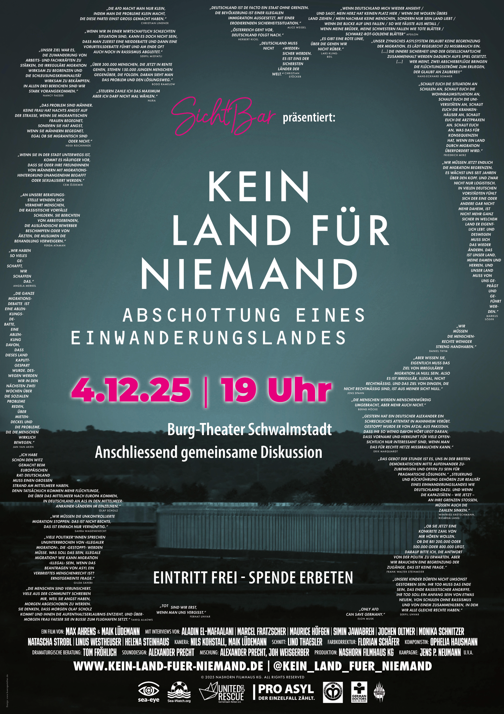 „Kein Land für Niemand“